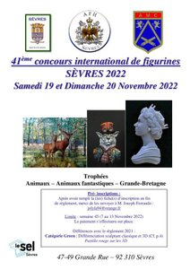 Concours International de figurines de Sèvres